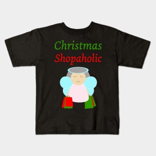 Christmas Shopaholic Kids T-Shirt